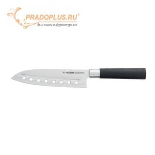 Нож Сантоку с отверстиями, 17,5 см, NADOBA, серия KEIKO