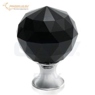 Ручка GZ-CRPA30-A1 хром+черный кристал