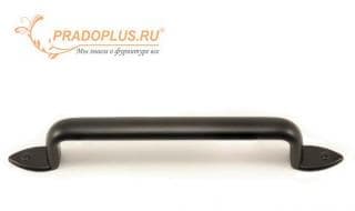 MN693Z128E130 Ручка скоба 128 мм, отделка - черная матовая