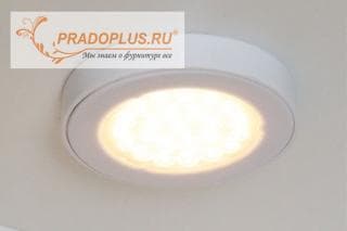 Комплект из 3-х светильников LED Metris V12 SP, 3050-3250К, отделка белая