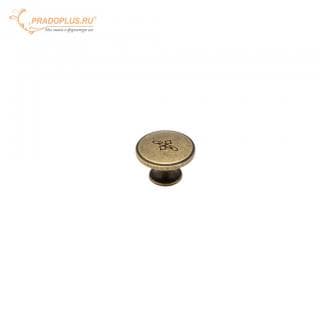 RK-66 OAB Ручка-кнопка, оксидированная бронза 